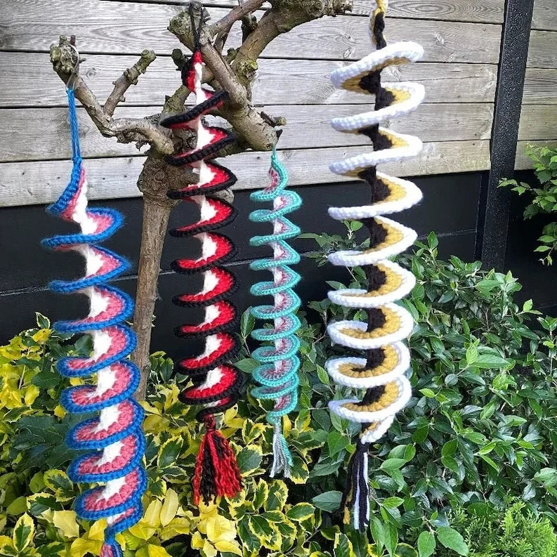 christmas wind spinner crochet pattern
