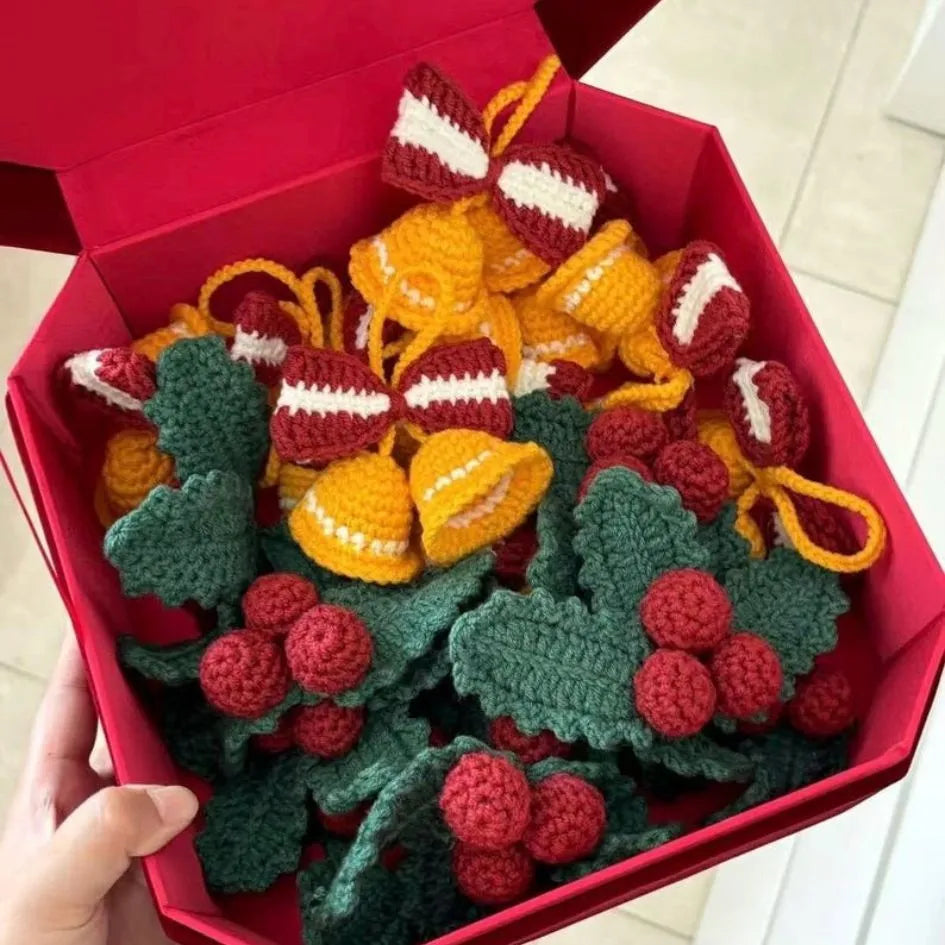 3in1 christmas wreath crochet pattern