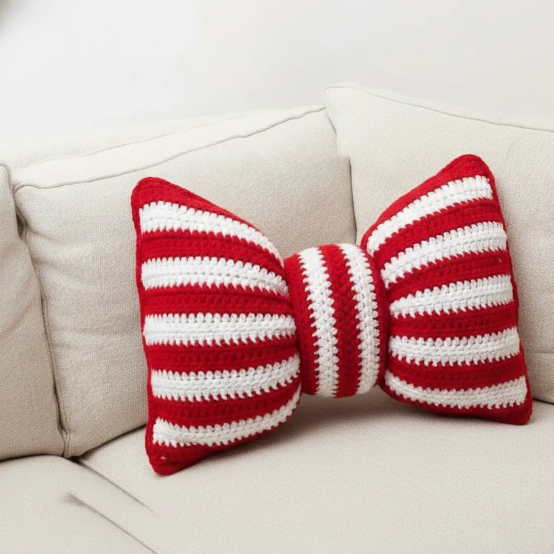 5in1 christmas crochet pillow plush bundle