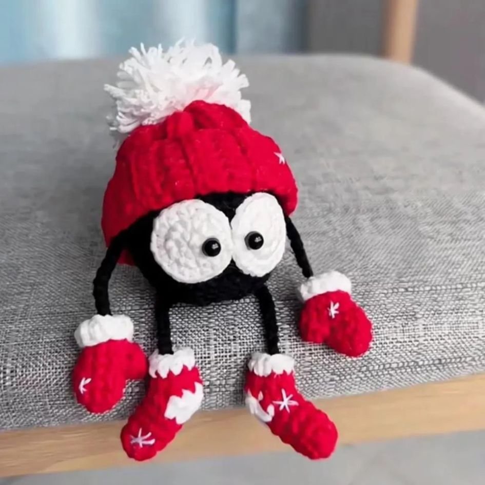 christmas soot sprite crochet pattern