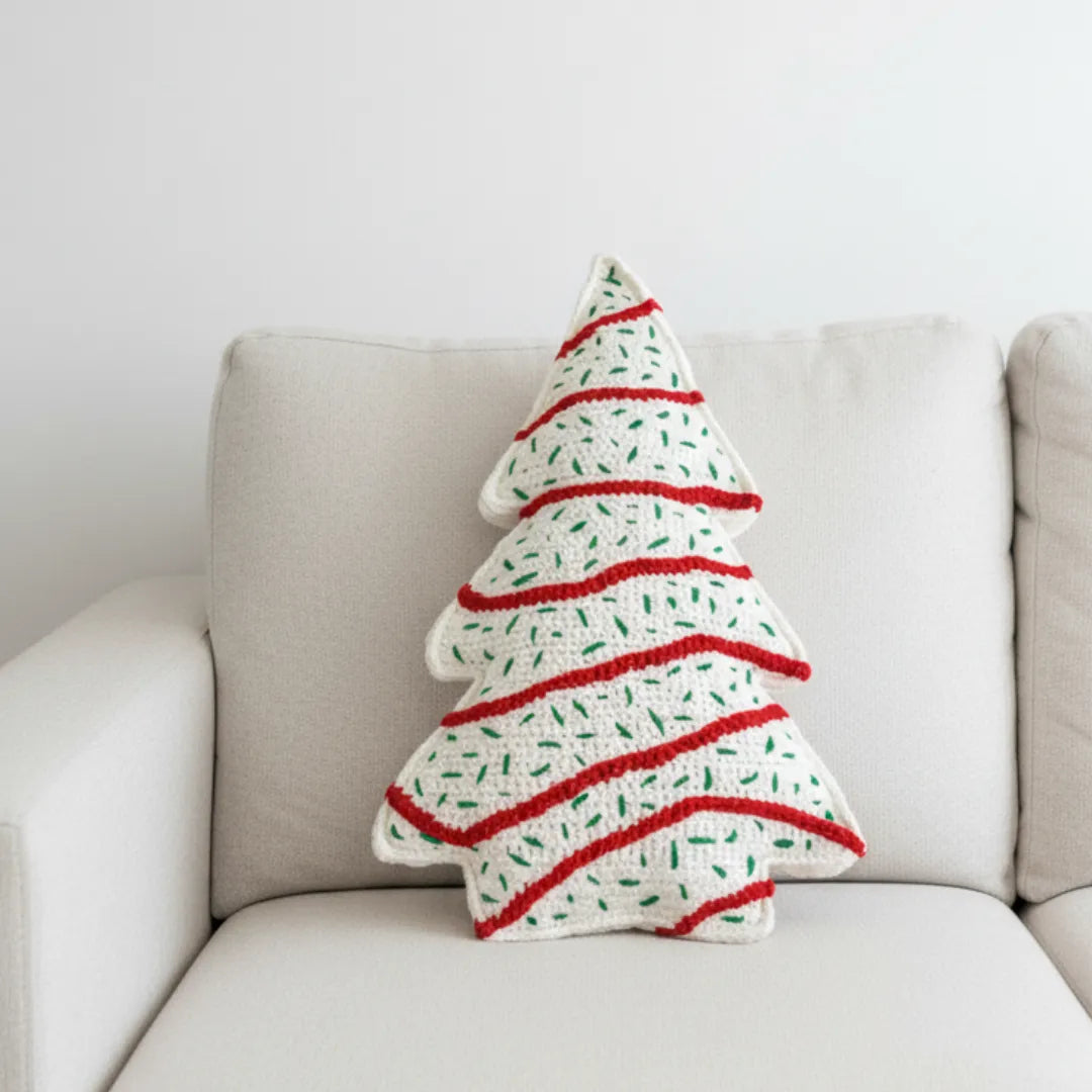 5in1 christmas crochet pillow plush bundle