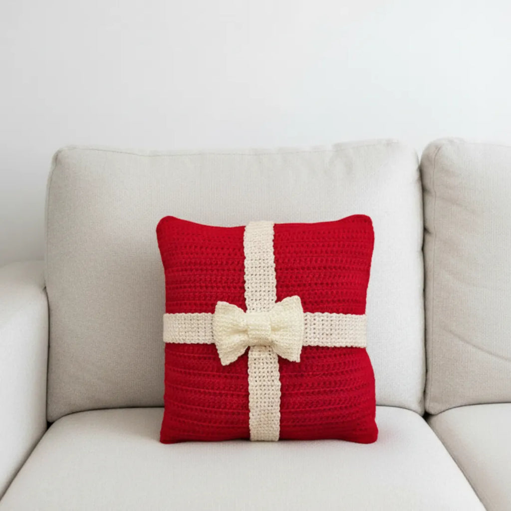 5in1 christmas crochet pillow plush bundle