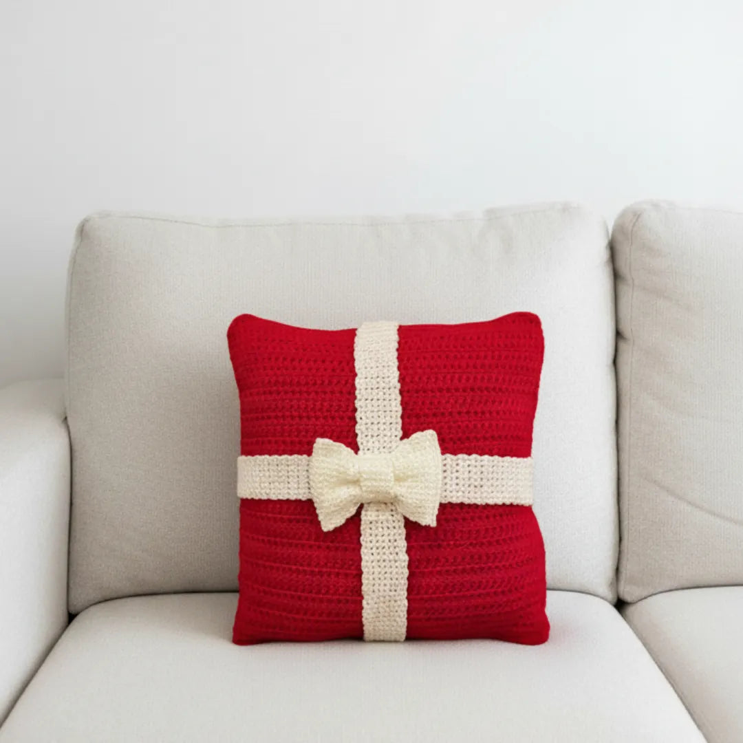 5in1 christmas crochet pillow plush bundle