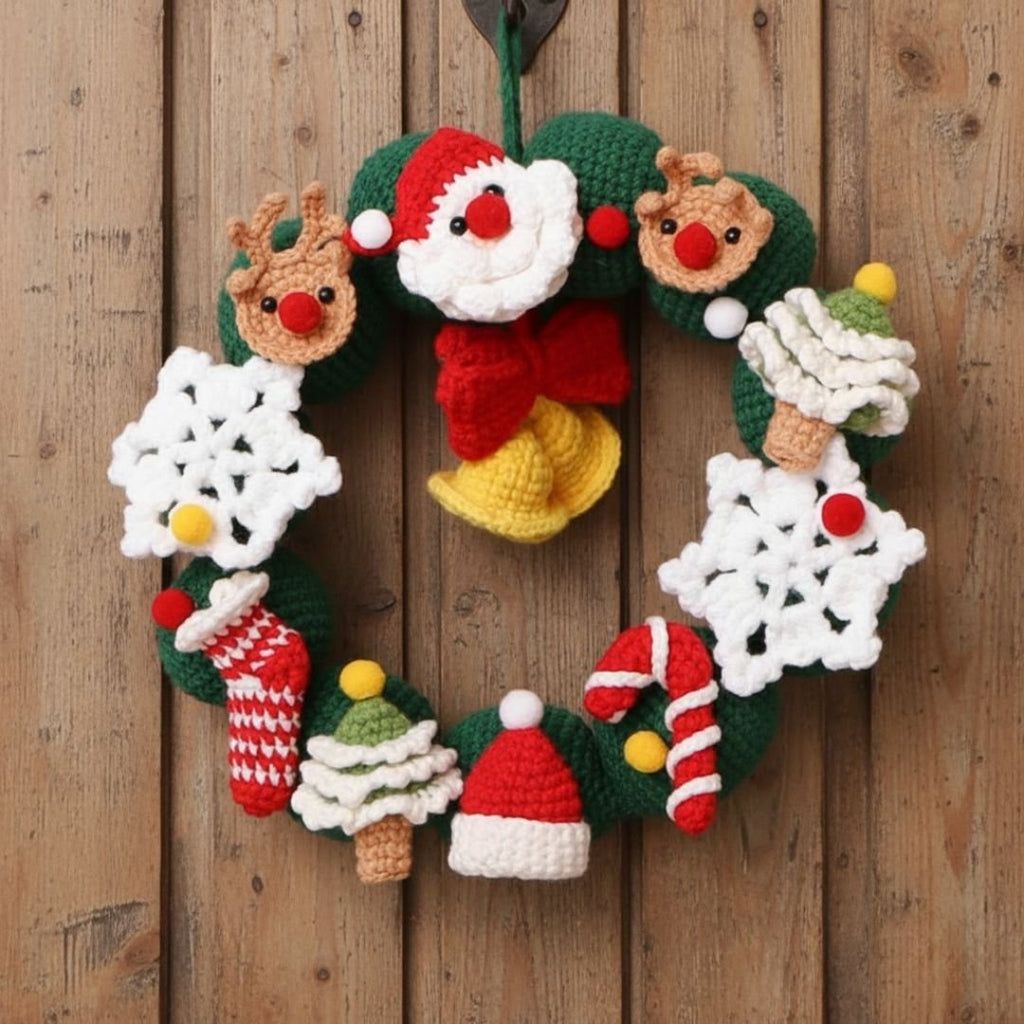 8in1 christmas crochet pattern bundle