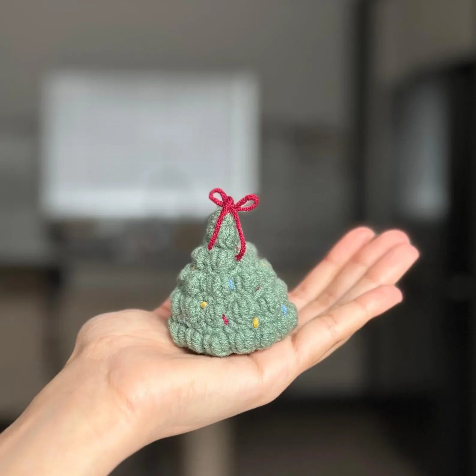 no-sew christmas tree plushie crochet pattern